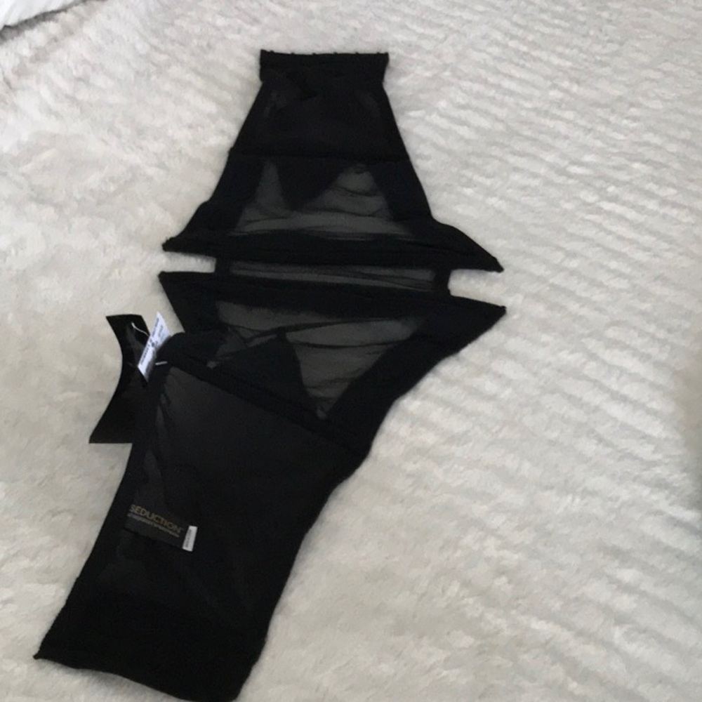 NWT Fredericks of Hollywood Seduction Waist Cincher - Picture 2 of 11